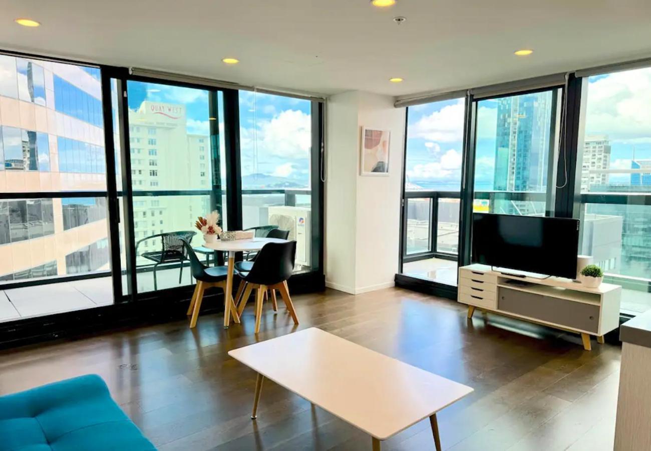 Gorgeous Seaview 2 Bedroom Apartment In Auckland Cbd Extérieur photo