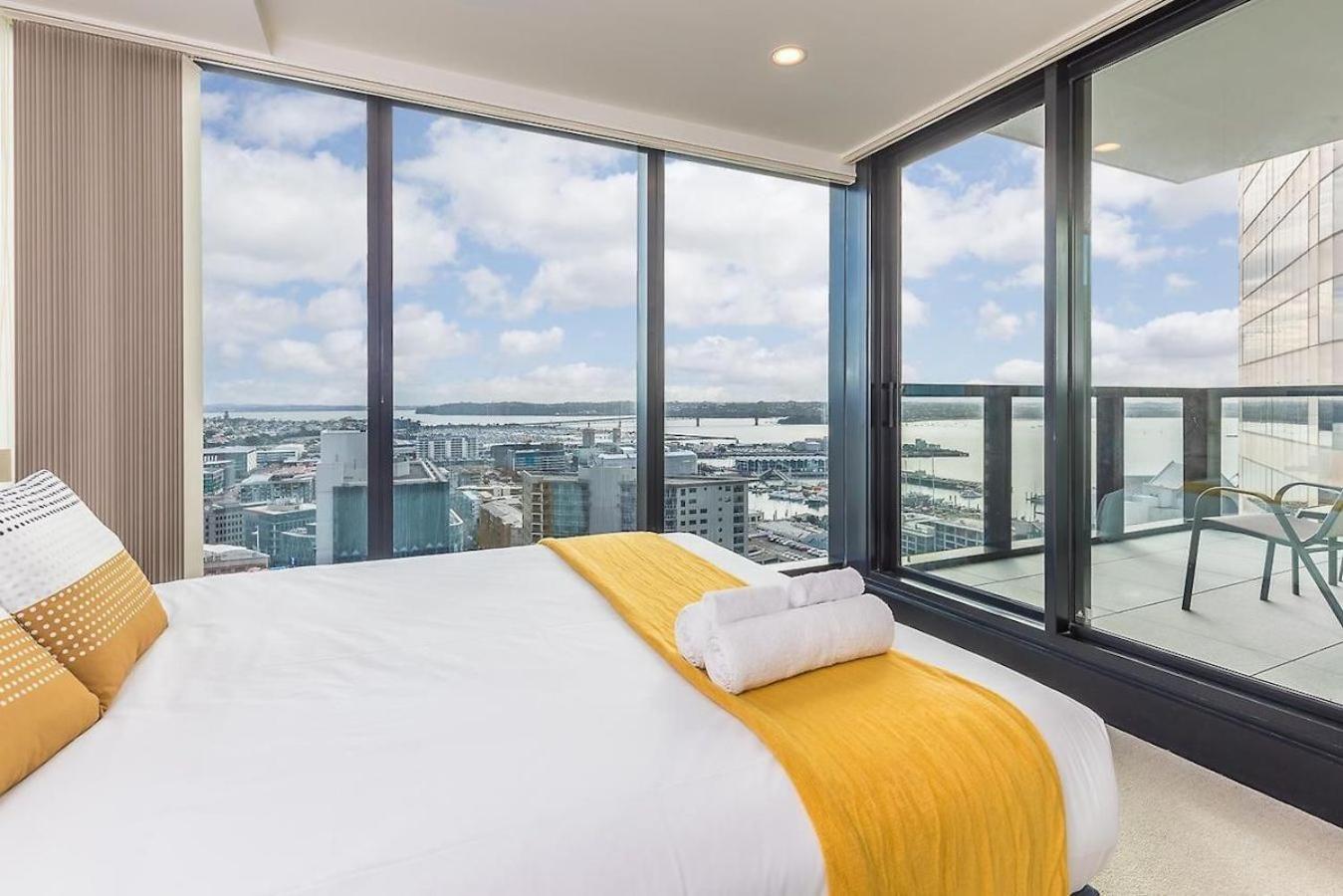Gorgeous Seaview 2 Bedroom Apartment In Auckland Cbd Extérieur photo